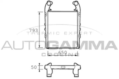 Теплообменник AUTOGAMMA 402086