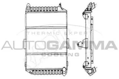 Теплообменник AUTOGAMMA 402610