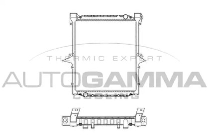 Теплообменник AUTOGAMMA 403684