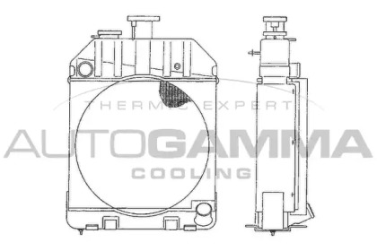 Теплообменник AUTOGAMMA 403980