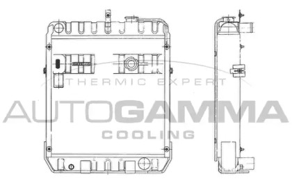 Теплообменник AUTOGAMMA 404050