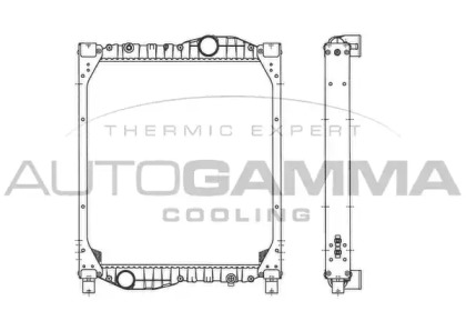 Теплообменник AUTOGAMMA 404114