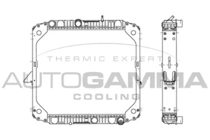 Теплообменник AUTOGAMMA 404120