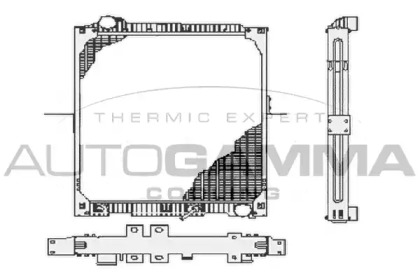 Теплообменник AUTOGAMMA 404356