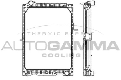 Теплообменник AUTOGAMMA 404366