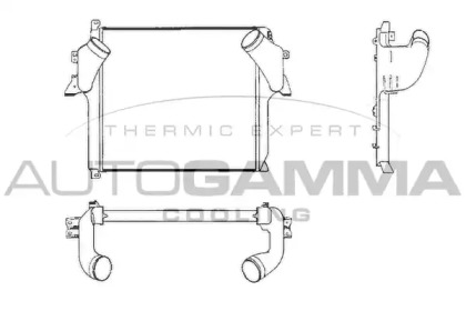 Теплообменник AUTOGAMMA 404384