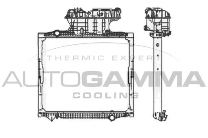 Теплообменник AUTOGAMMA 404444