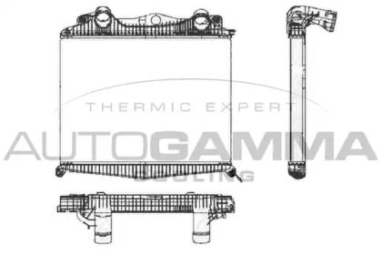 Теплообменник AUTOGAMMA 404448