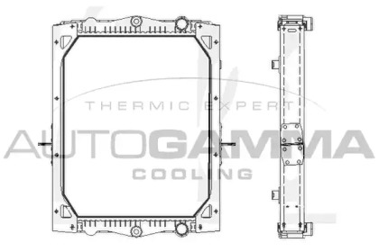 Теплообменник AUTOGAMMA 404644