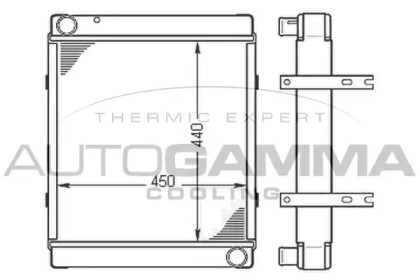 Теплообменник AUTOGAMMA 404658