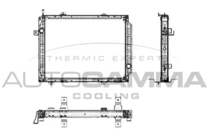 Теплообменник AUTOGAMMA 404714