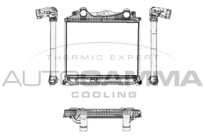 Теплообменник AUTOGAMMA 404752
