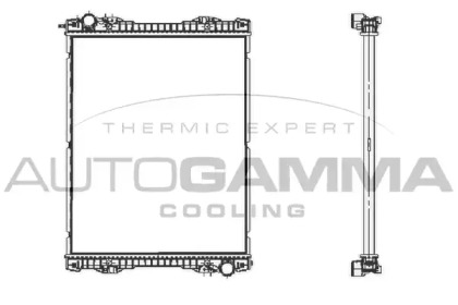 Теплообменник AUTOGAMMA 404848