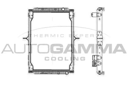 Теплообменник AUTOGAMMA 404884