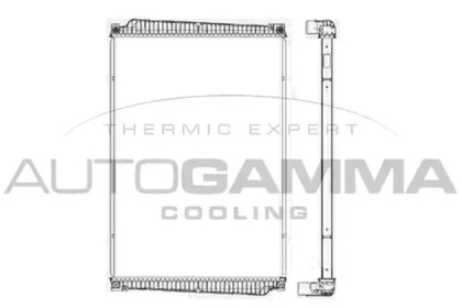 Теплообменник AUTOGAMMA 405012