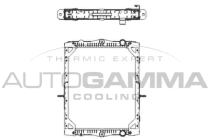 Теплообменник AUTOGAMMA 405488