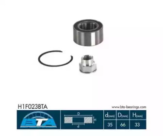 Комплект подшипника BTA H1F023BTA