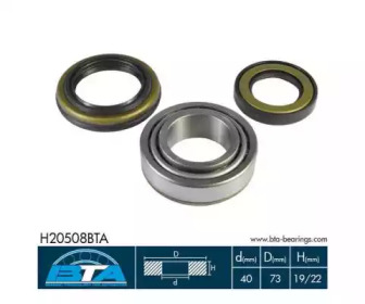 Комплект подшипника BTA H20508BTA