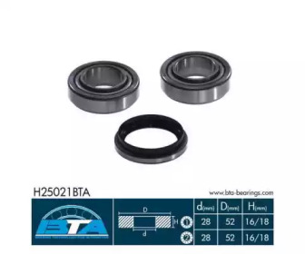 Комплект подшипника BTA H25021BTA