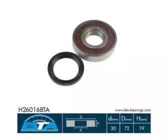 Комплект подшипника BTA H26016BTA