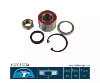 Комплект подшипника BTA H2P015BTA