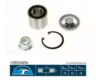 Комплект подшипника BTA H2R036BTA