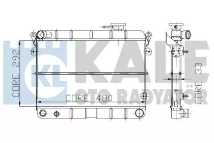 Теплообменник KALE OTO RADYATÖR 101000