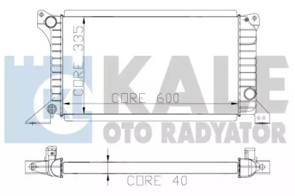 Теплообменник KALE OTO RADYATÖR 103100