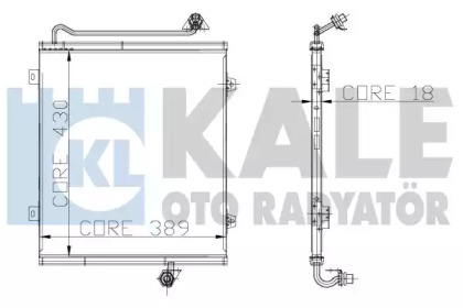 Конденсатор KALE OTO RADYATÖR 108900