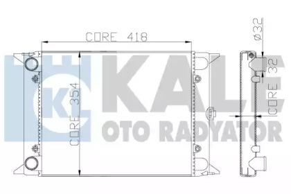 Теплообменник KALE OTO RADYATÖR 123500