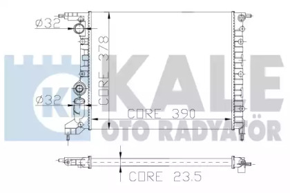 Теплообменник KALE OTO RADYATÖR 126600