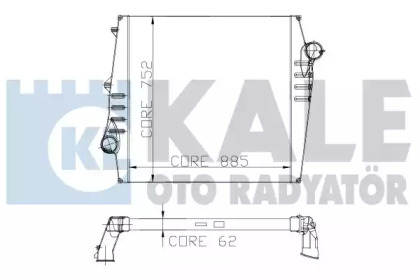 Теплообменник KALE OTO RADYATÖR 135400