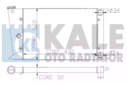 Теплообменник KALE OTO RADYATÖR 138900