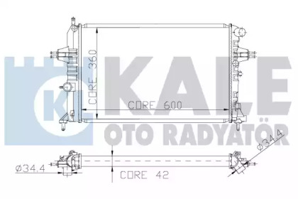 Теплообменник KALE OTO RADYATÖR 141000