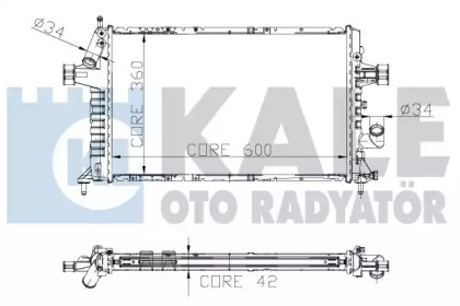 Теплообменник KALE OTO RADYATÖR 141300