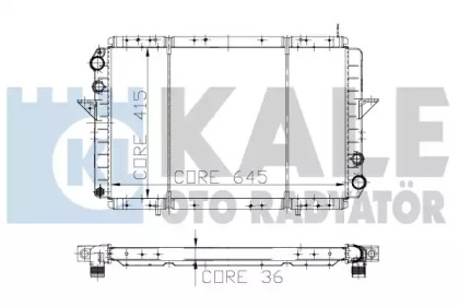 Теплообменник KALE OTO RADYATÖR 153699