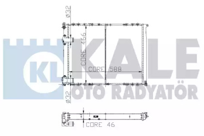 Теплообменник KALE OTO RADYATÖR 162000