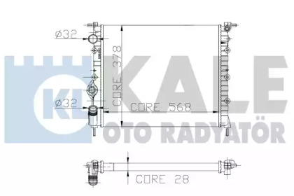 Теплообменник KALE OTO RADYATÖR 181400