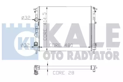 Теплообменник KALE OTO RADYATÖR 207100