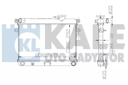 Теплообменник KALE OTO RADYATÖR 229500