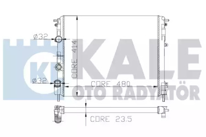 Теплообменник KALE OTO RADYATÖR 246200