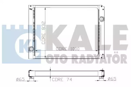 Теплообменник KALE OTO RADYATÖR 262700