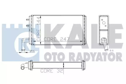 Теплообменник KALE OTO RADYATÖR 271100