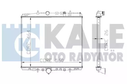 Теплообменник KALE OTO RADYATÖR 285400