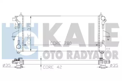 Теплообменник KALE OTO RADYATÖR 285600