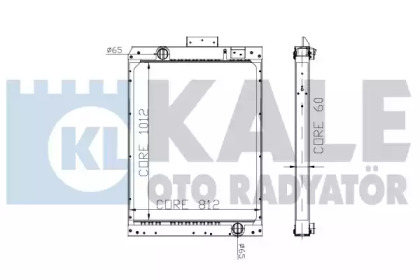 Теплообменник KALE OTO RADYATÖR 304500