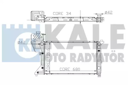 Теплообменник KALE OTO RADYATÖR 330300