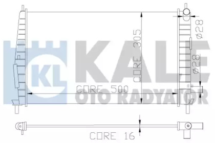 Теплообменник KALE OTO RADYATÖR 341920