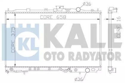 Теплообменник KALE OTO RADYATÖR 342040