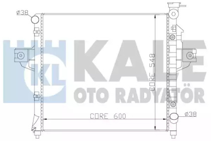 Теплообменник KALE OTO RADYATÖR 342085